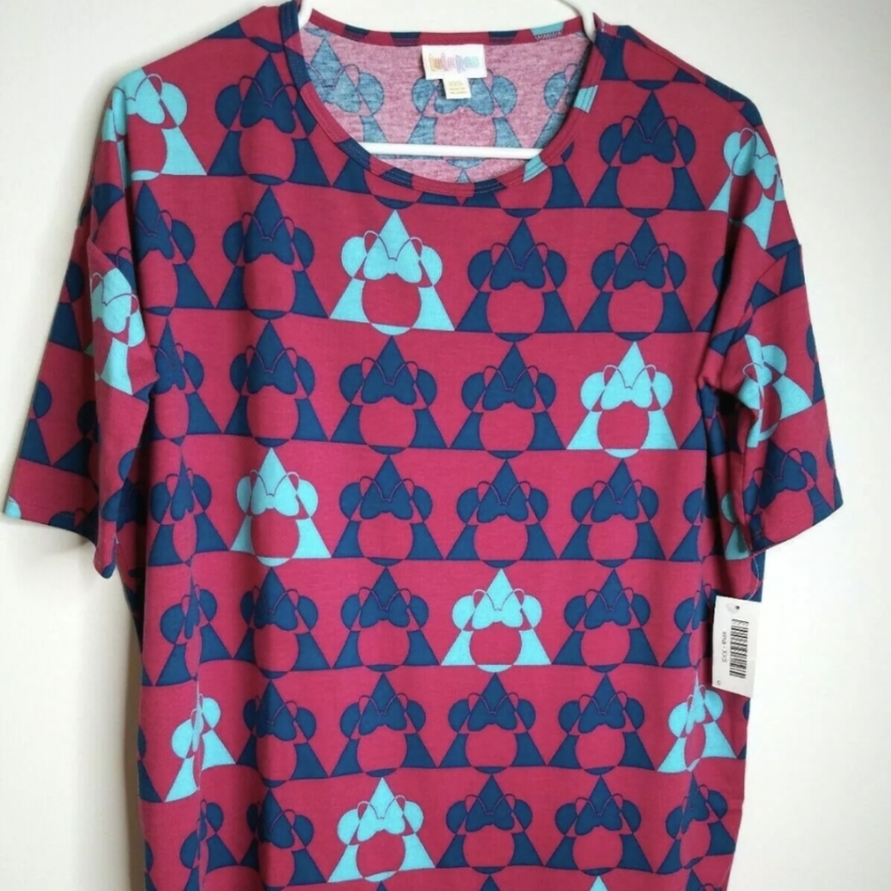 New w/ Tags- LuLaRoe Disney Irma XXS  Minnie Mouse